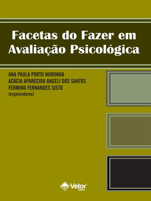 cover image of Facetas do fazer em avaliação psicológica
